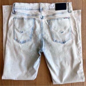 Hudson Jeans Men's Light Blue Straight Jeans